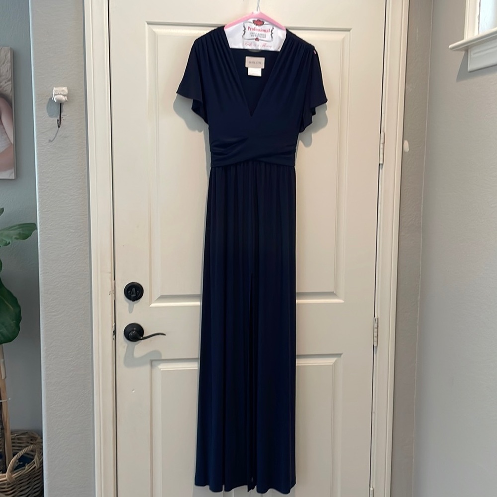 BHLDN Mendoza Dress in Navy, size 10